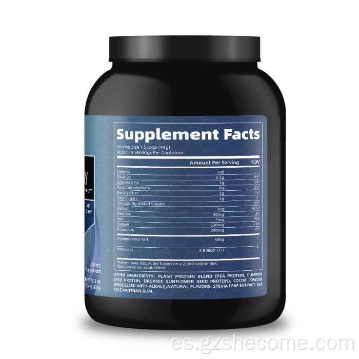 Shecome Protein Recovery Powder Chocolate Crecimiento muscular